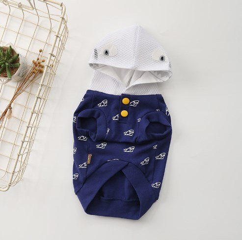 Cotton Stretch Dog Clothes for Spring and Summer