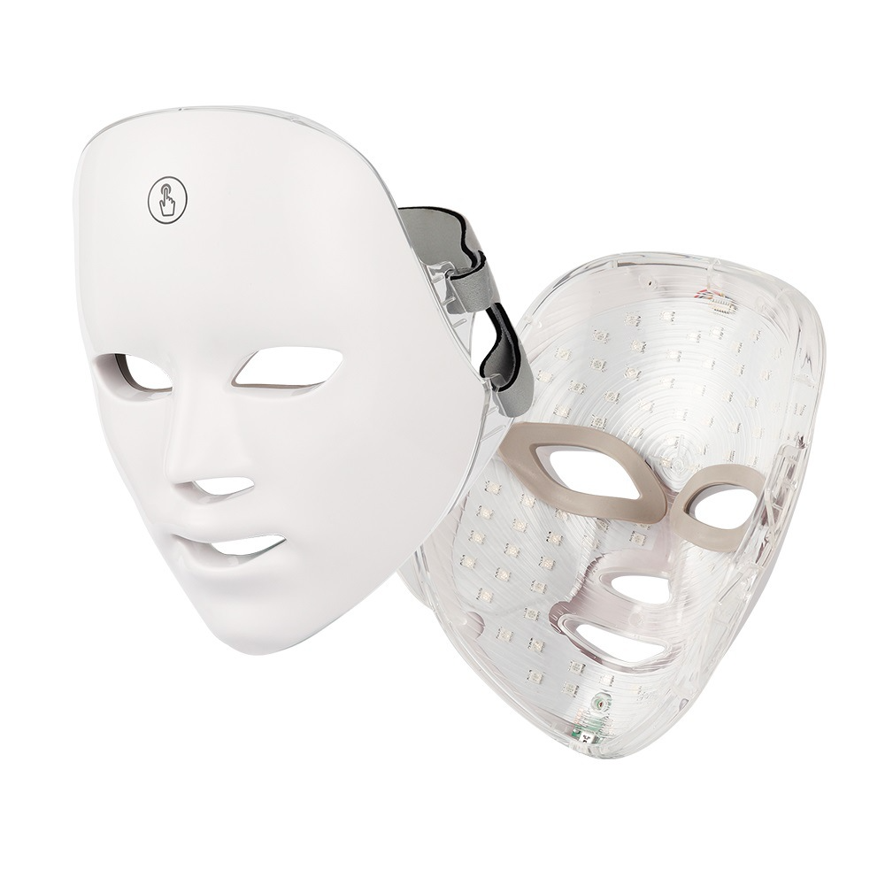LED Facial Beauty Device - Skin Rejuvenation & Anti-Aging Light Therapy